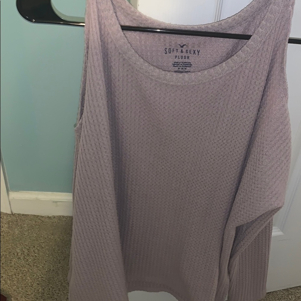 American Eagle Purple Sweater